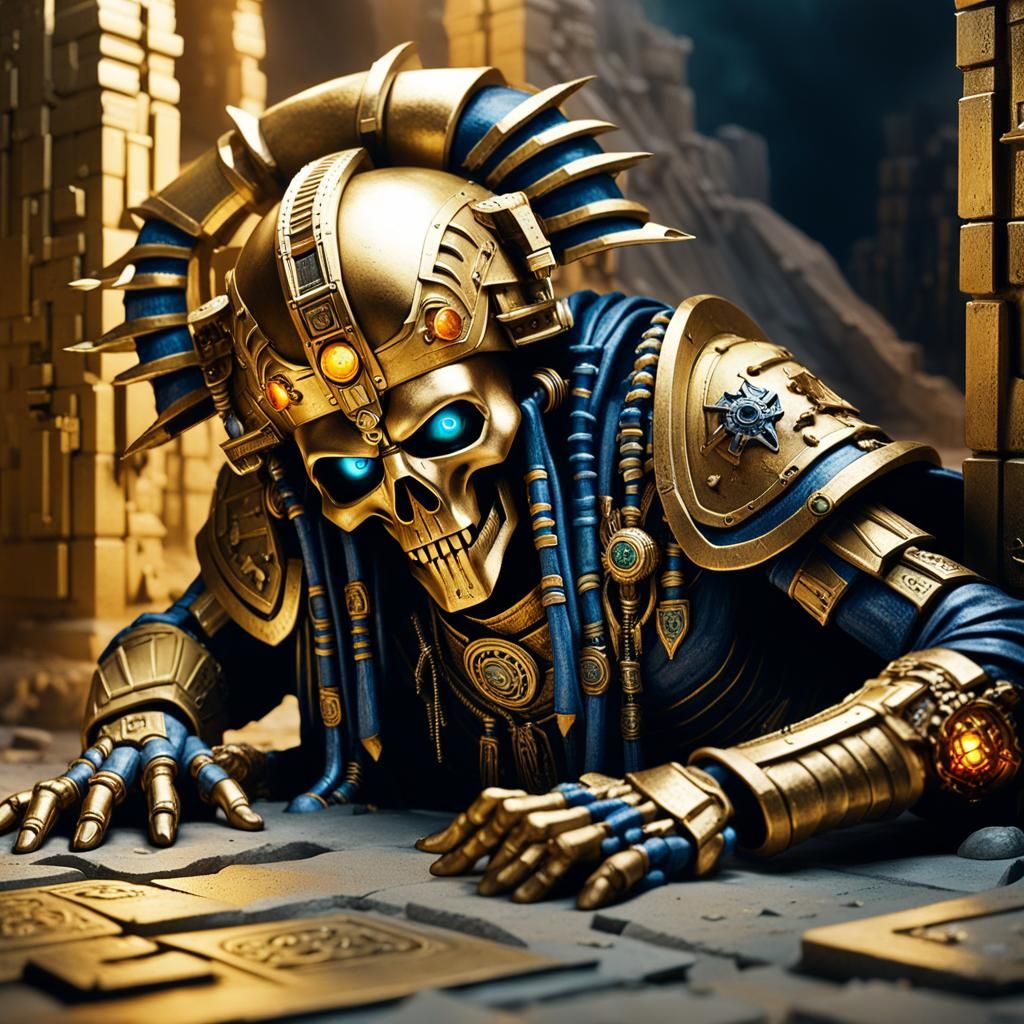 Necron Lord (Egyptian Pharaoh Inspired)