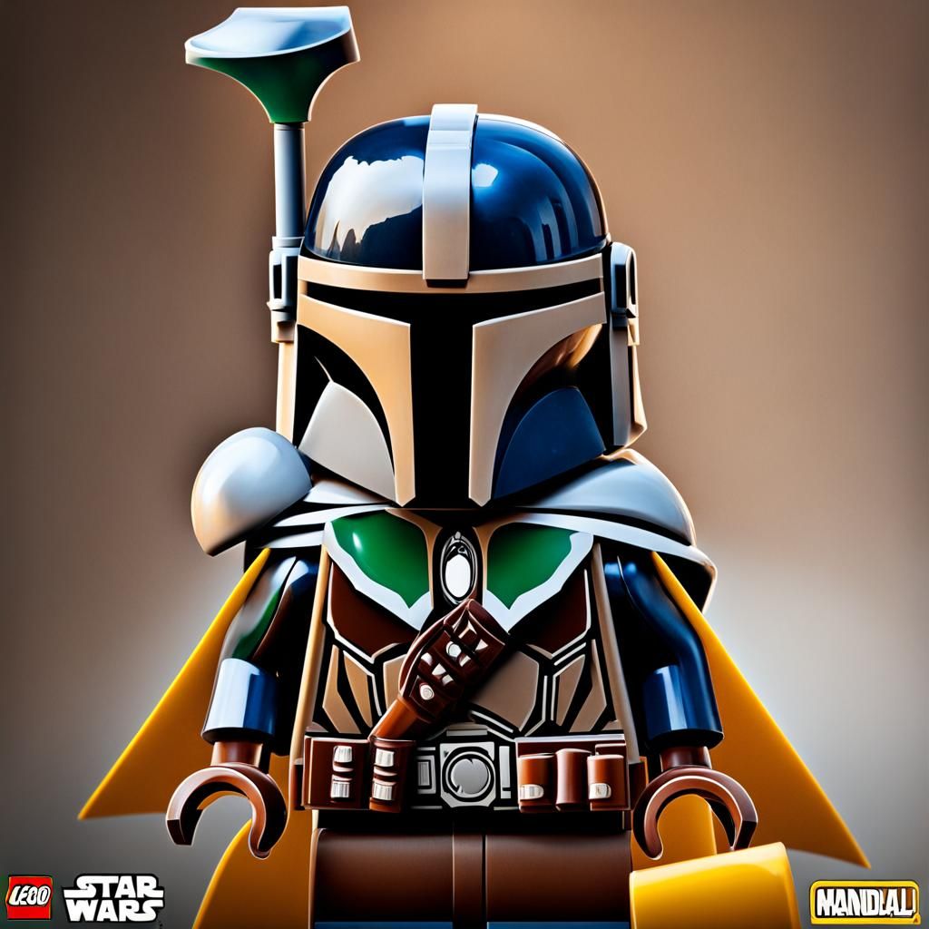 Lego Mandalorian Figure
