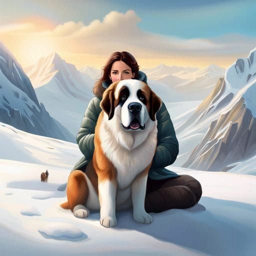 Photorealistic Snow Scene in Digital Painting