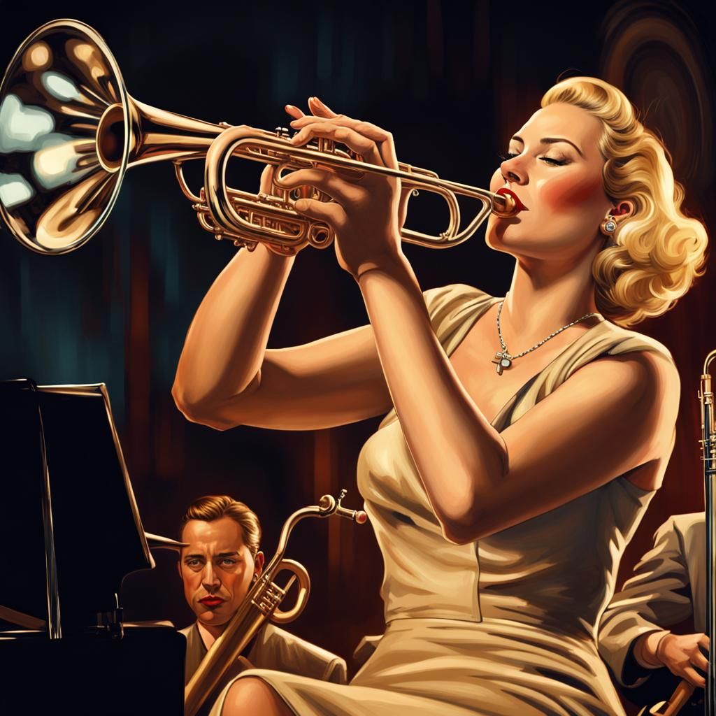 A real famous jazz women trumpet artist.
