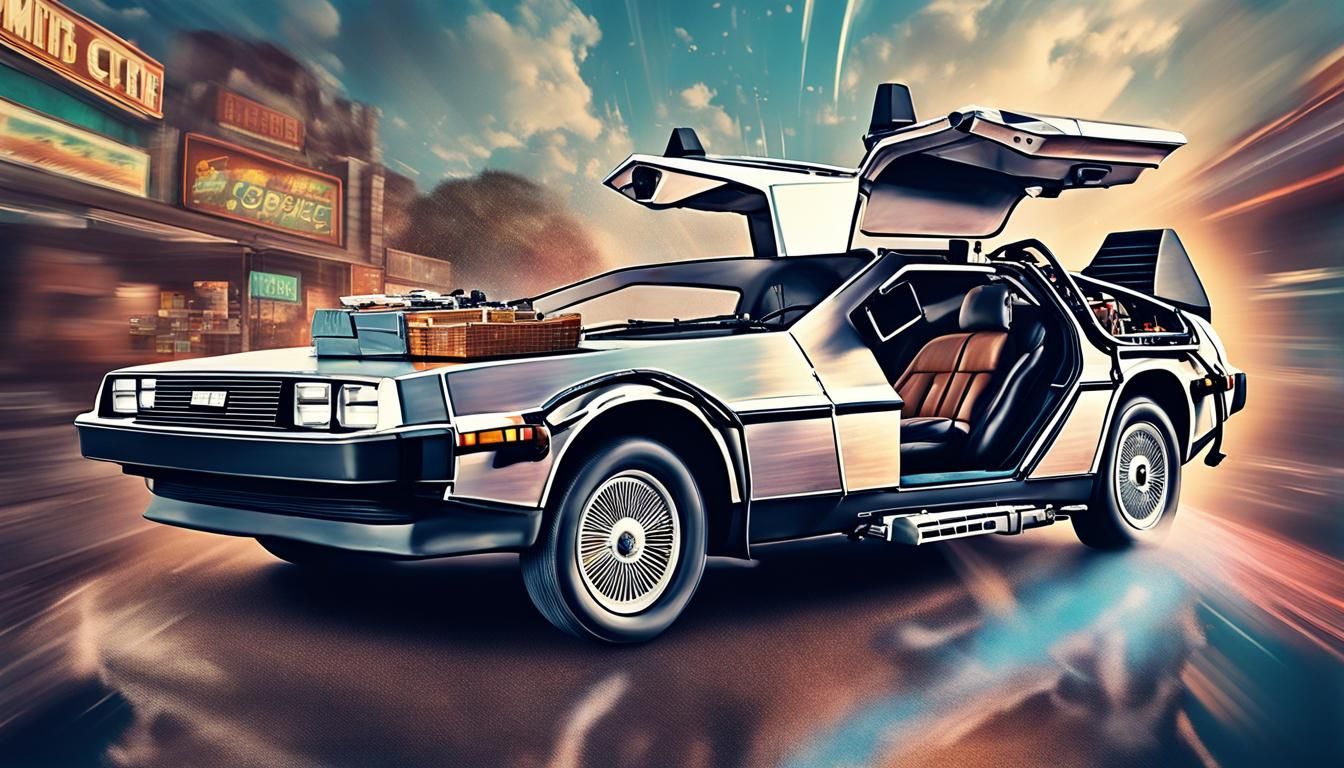 Back to the Future: Double Exposure Art