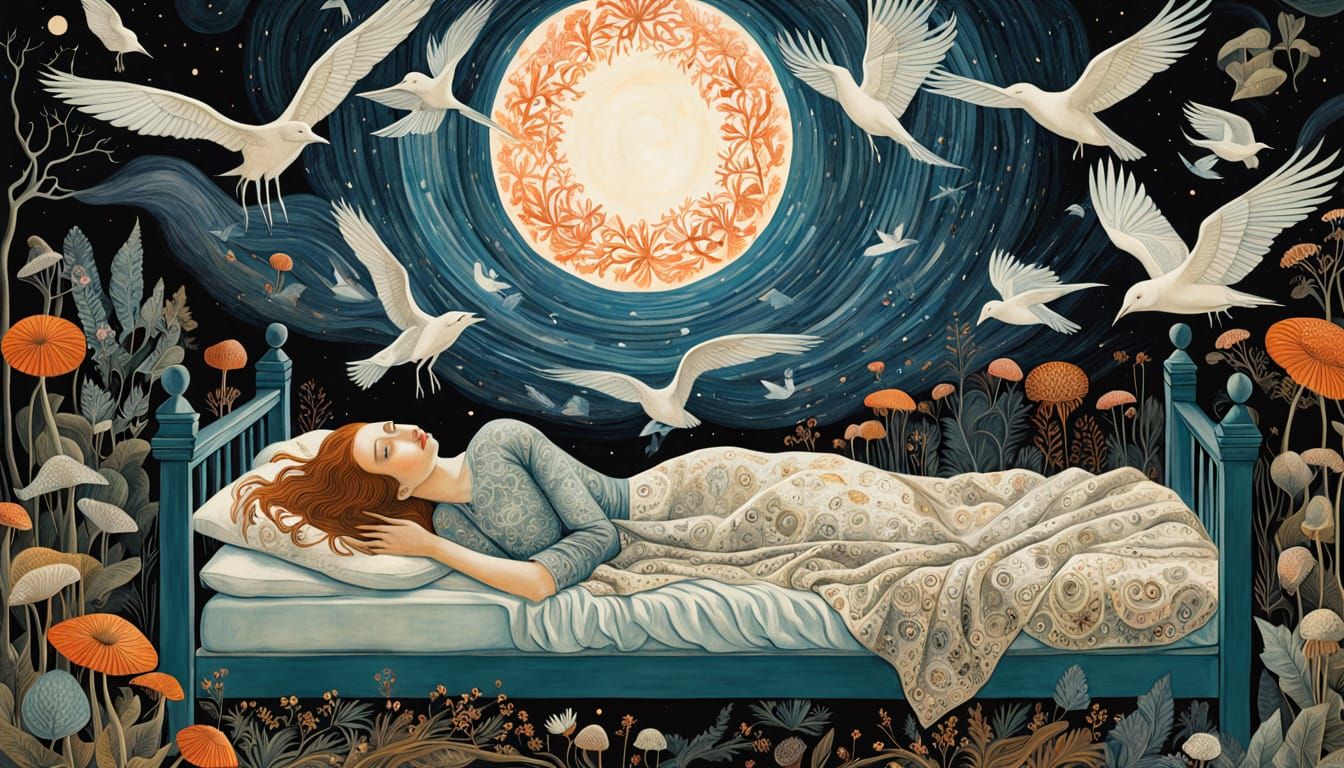 Cosmic Goddess of Gratitude in Harmony with the Universe