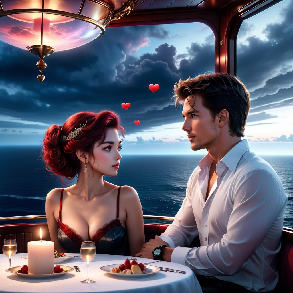 The Love Boat, Candlelit Dinner 🛳️🌊💛🍹