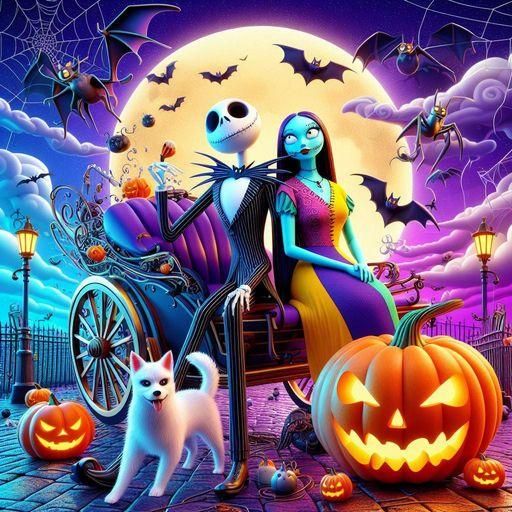 Nightmare before Christmas-Jack and Sally