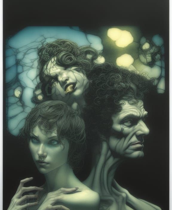 Surreal Flow State in Pop Art Style