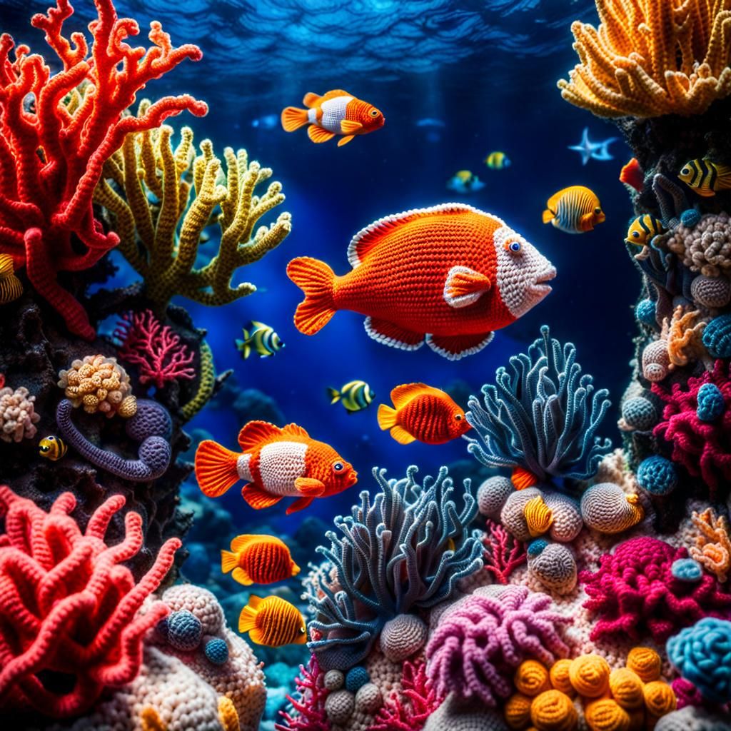 Crotchet Underwater Wonderland