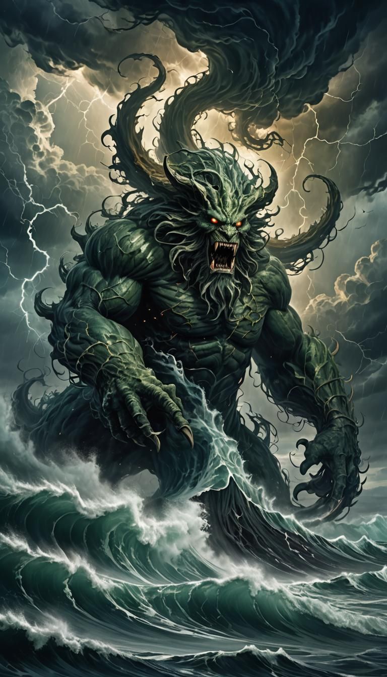 Tempest Leviathan: Embodiment of Storms and Chaos