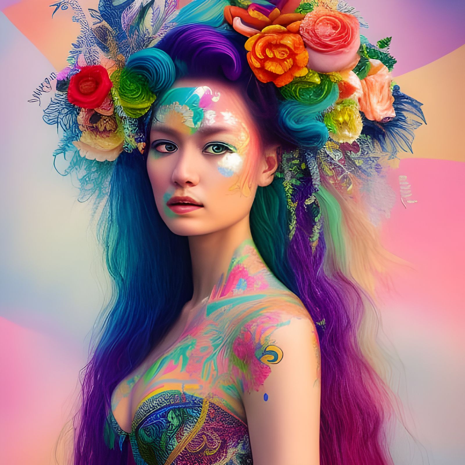Rainbow Goddess