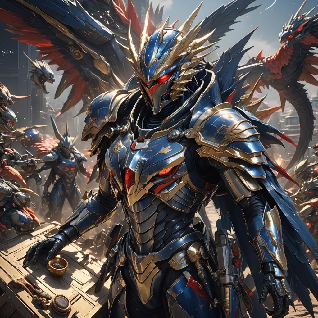 Futuristic Anime Character Asleep in Space