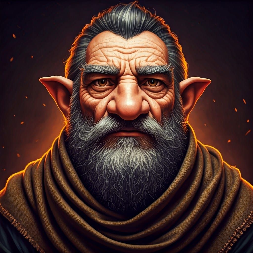 Gnome Magic-User in Mystic Portraiture