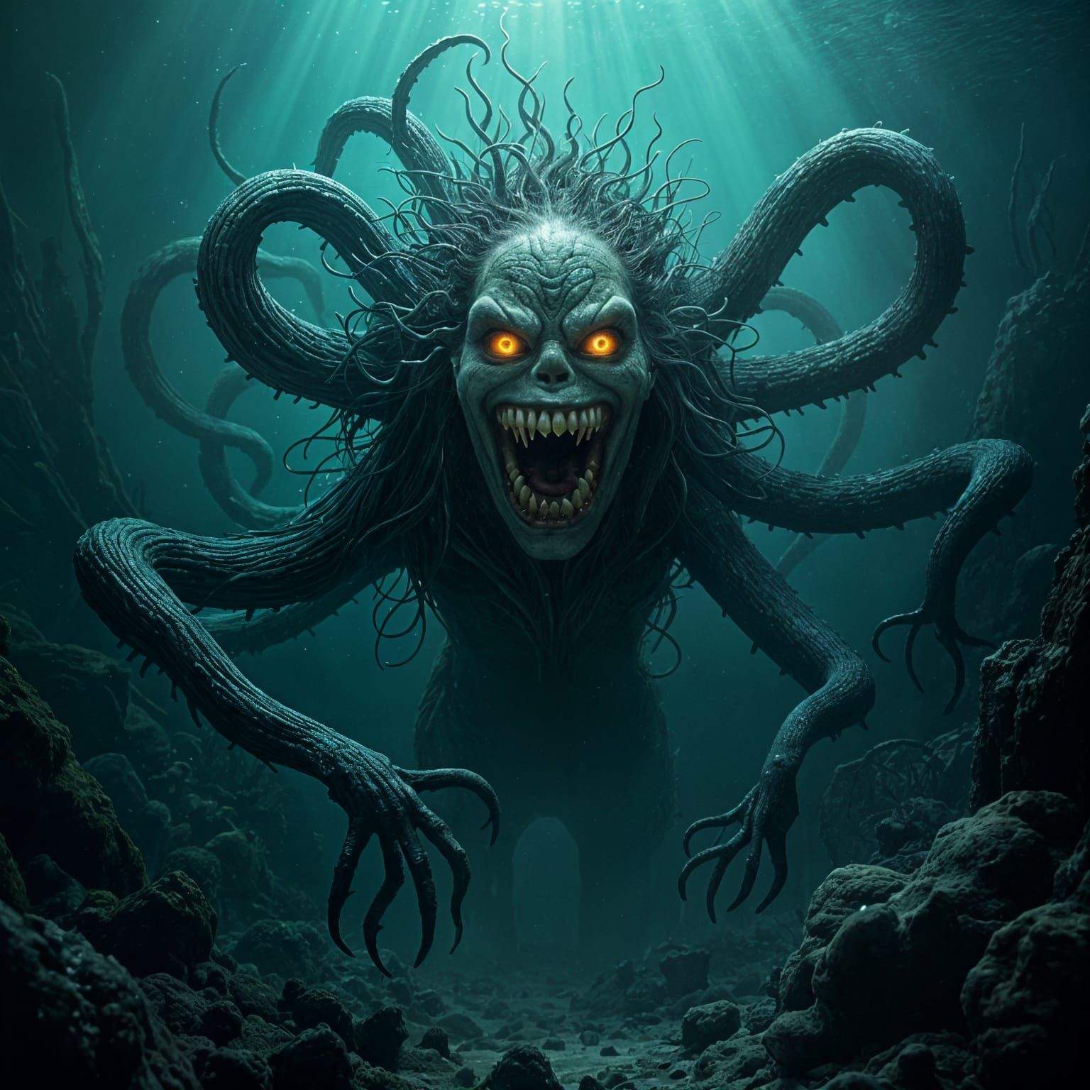 Grotesque Nightmare of Ursula the Sea Witch