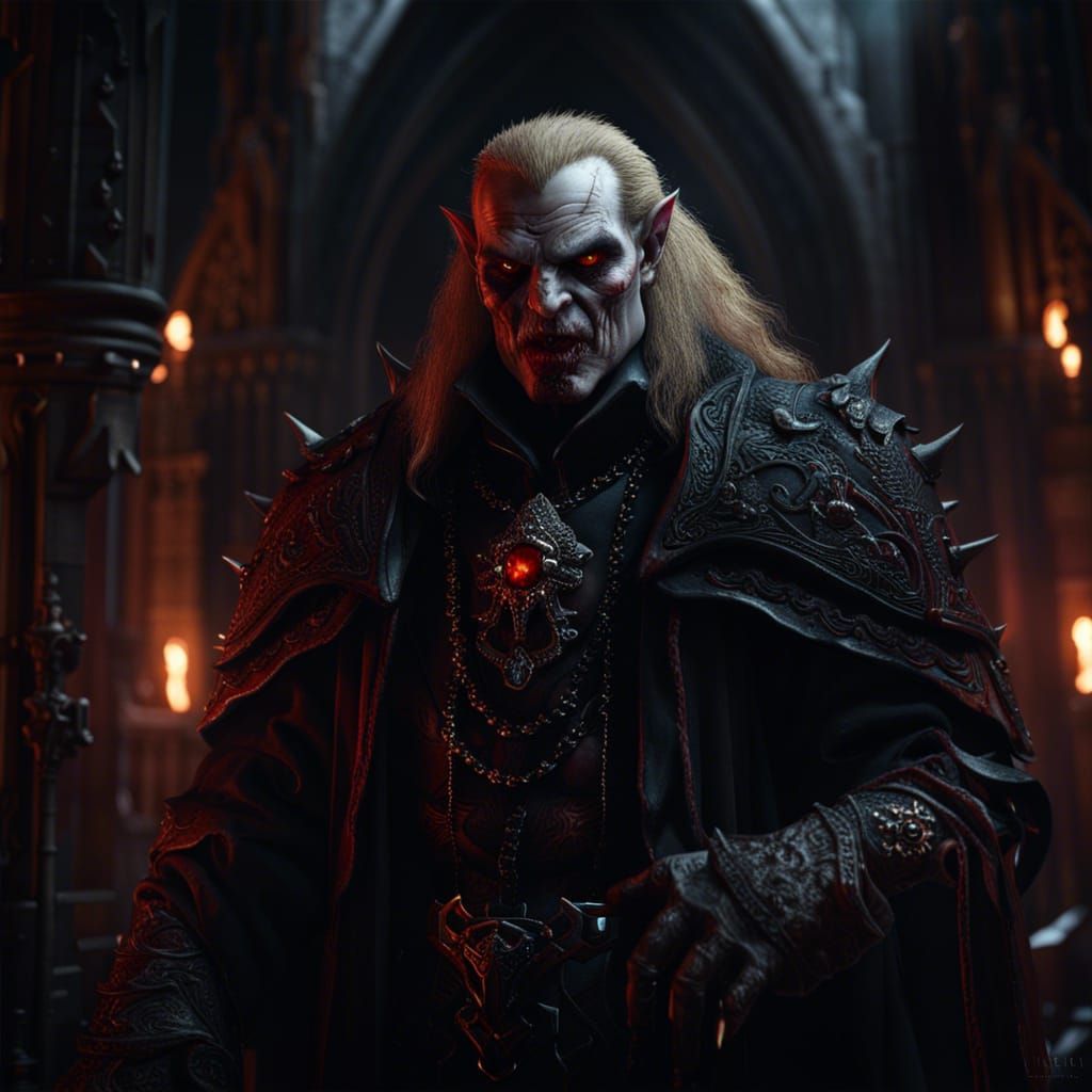 Vampire Clan Gangrel: Detailed Matte Painting