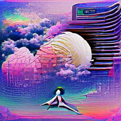 Abstract Dreamscape with Ethereal Qualities