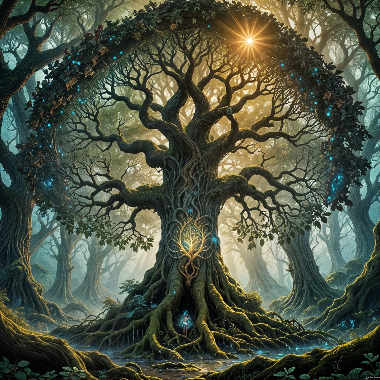 Cosmic Tree of Norse Mythology