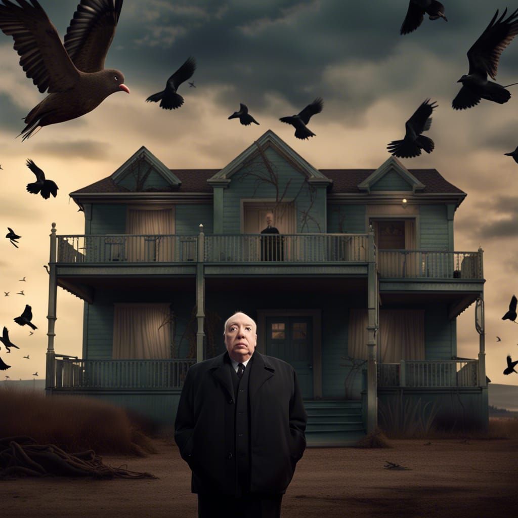 Hitchcock at Bates Motel in Cinematic Style