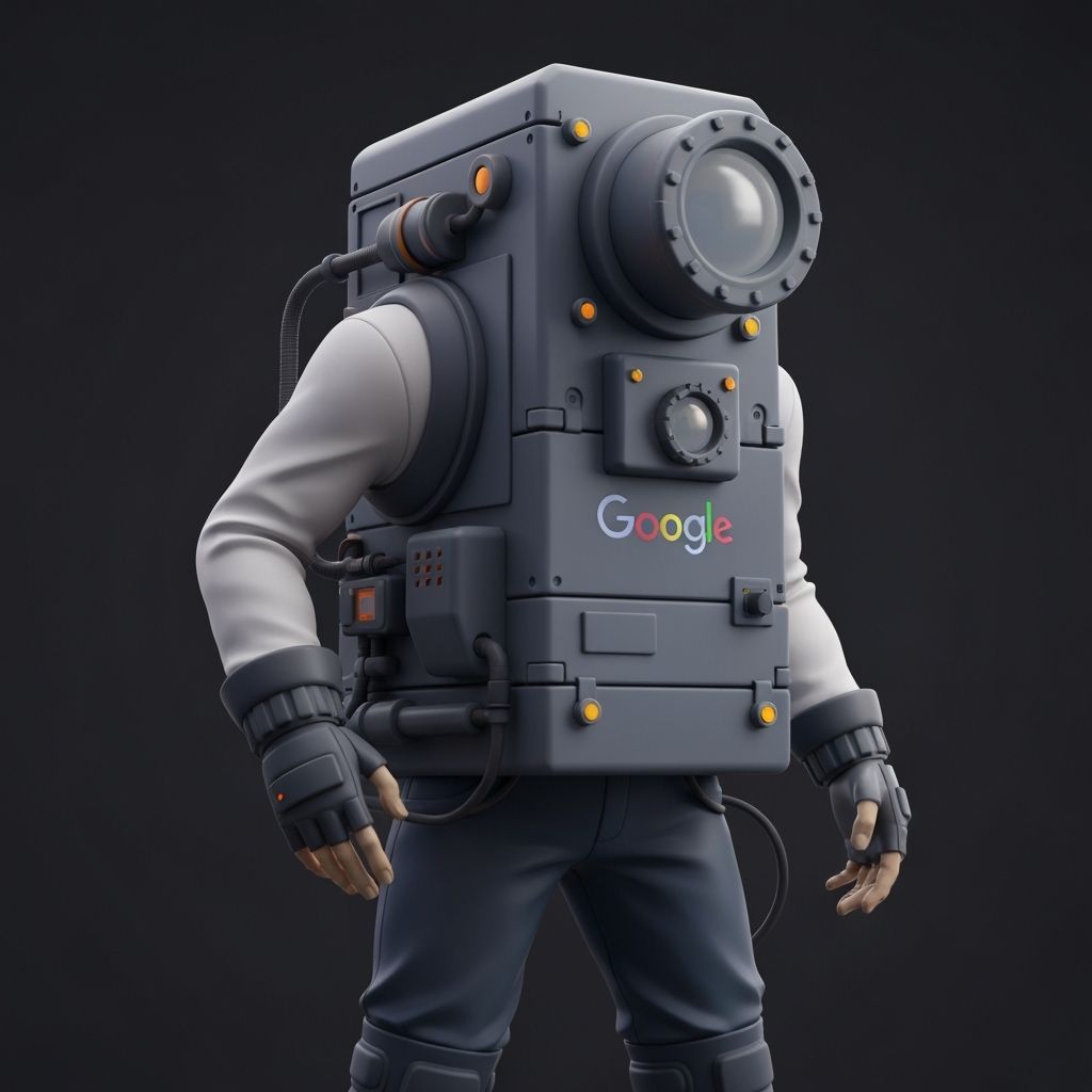 Detailed 3D Anime Miner Concept Art