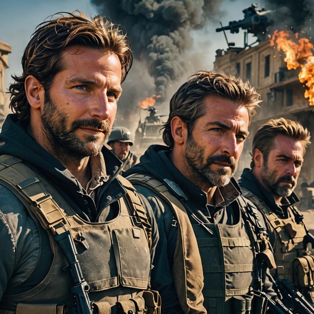 Mercenary Trio: Detailed Matte Painting in Unreal Engine 5