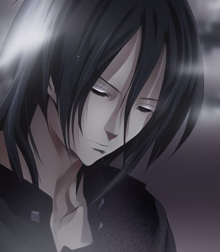 Anime Man in Dark Robe: Splash Art