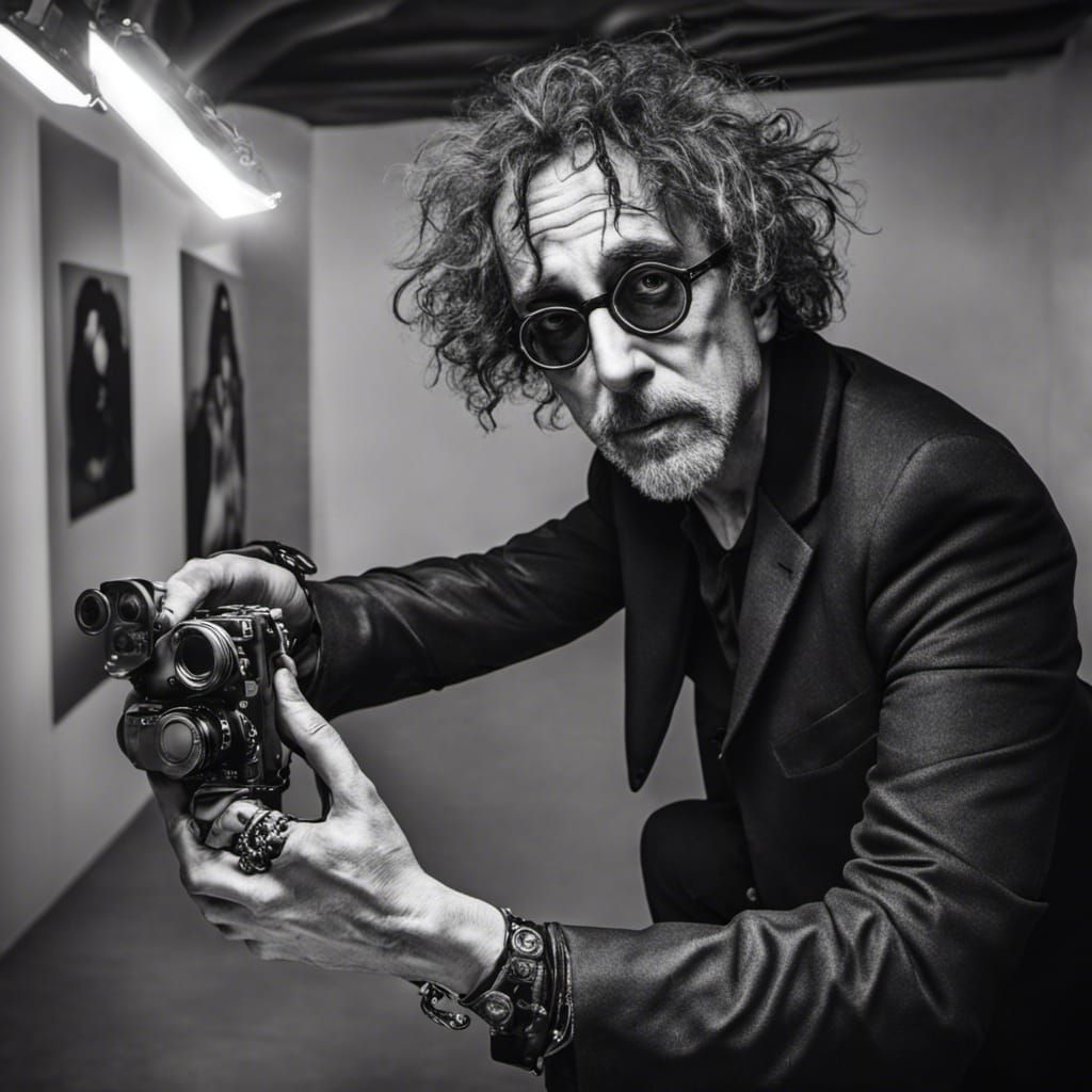 Portrait de Tim Burton