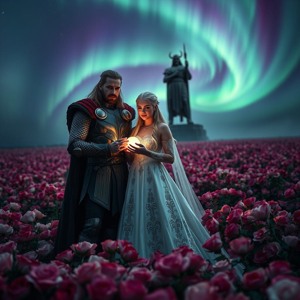 Thor and Daenerys in Epic Asgardian Romance