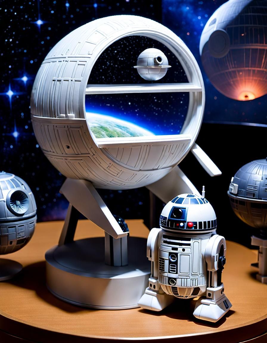 Anthropomorphic Refinery Diorama in Plushie Style