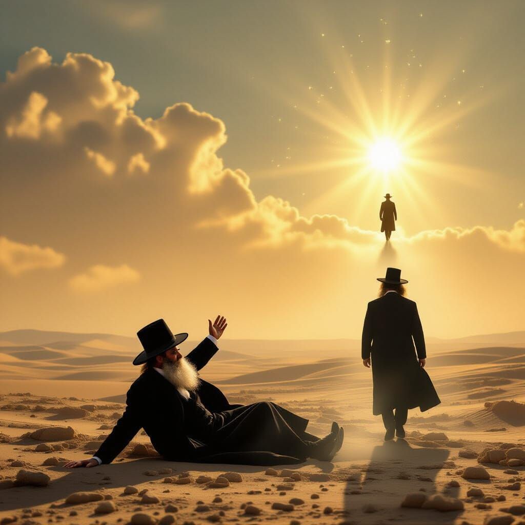 The Human Journey: A Symbolic Artwork