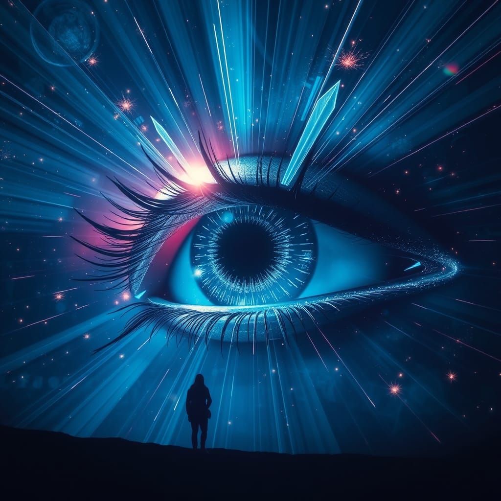 Stunning Magnetic Vision: AI Generated Image