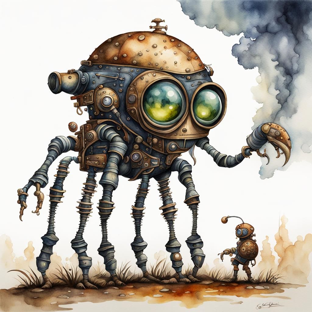 Alien creature Tinbog