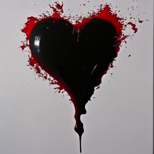 Melted Red Heart: A Study in Loneliness