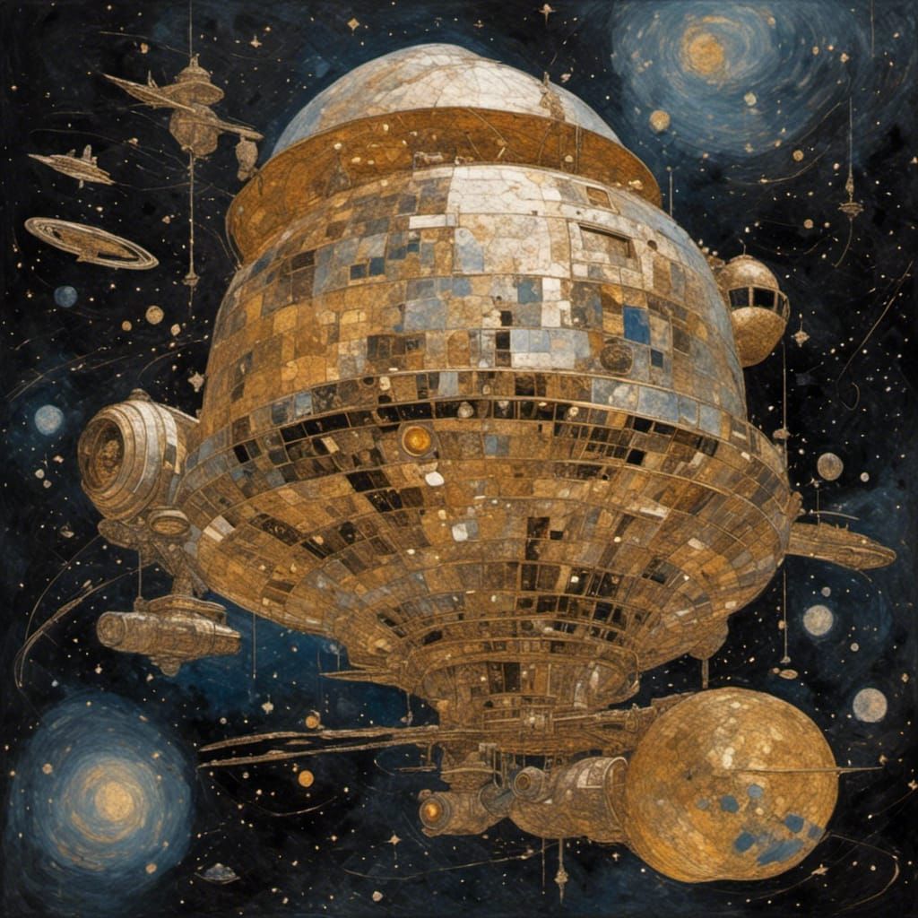 Hubble Telescope - Steampunk Edition