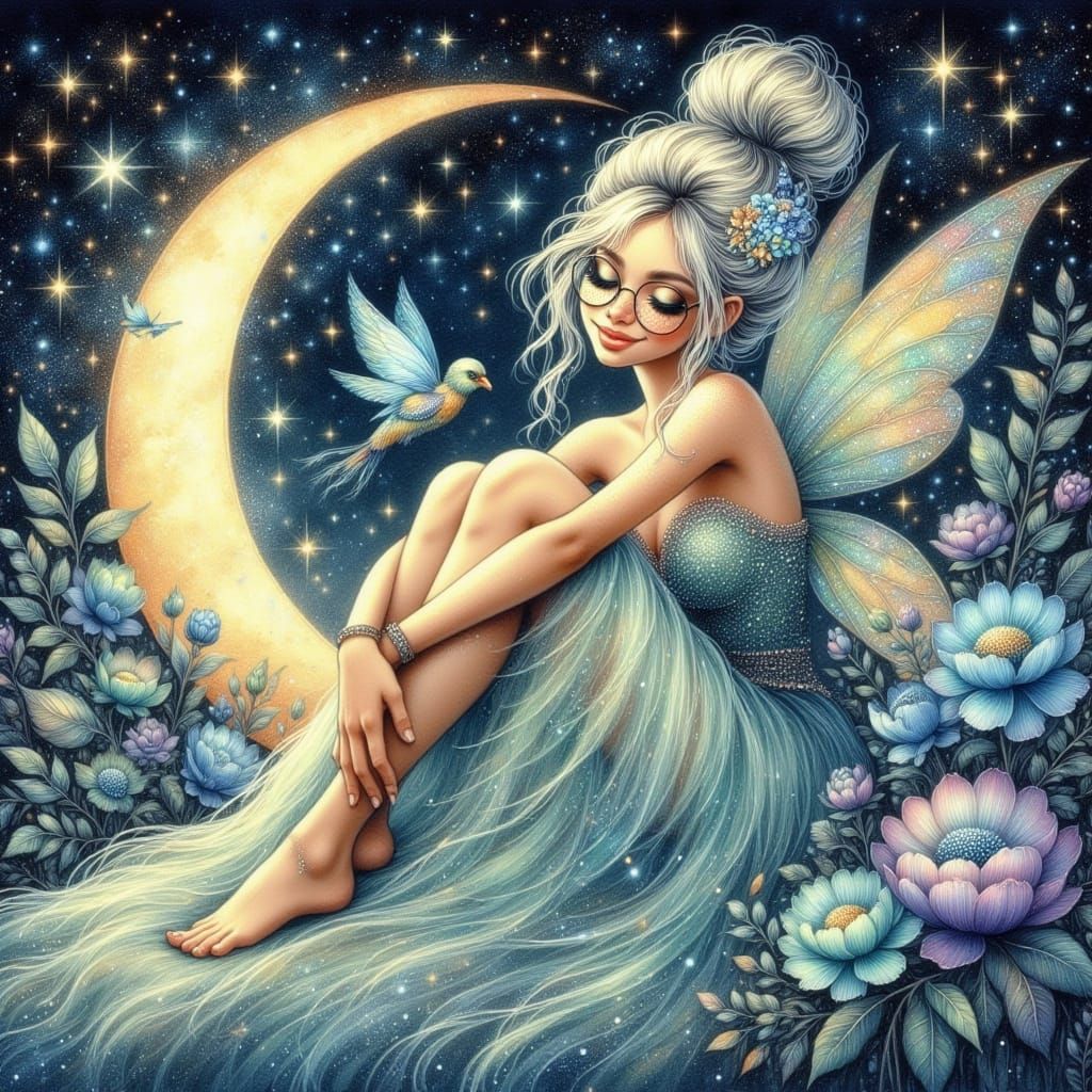 Enchanted Fairy in Whimsical Dreamscapes