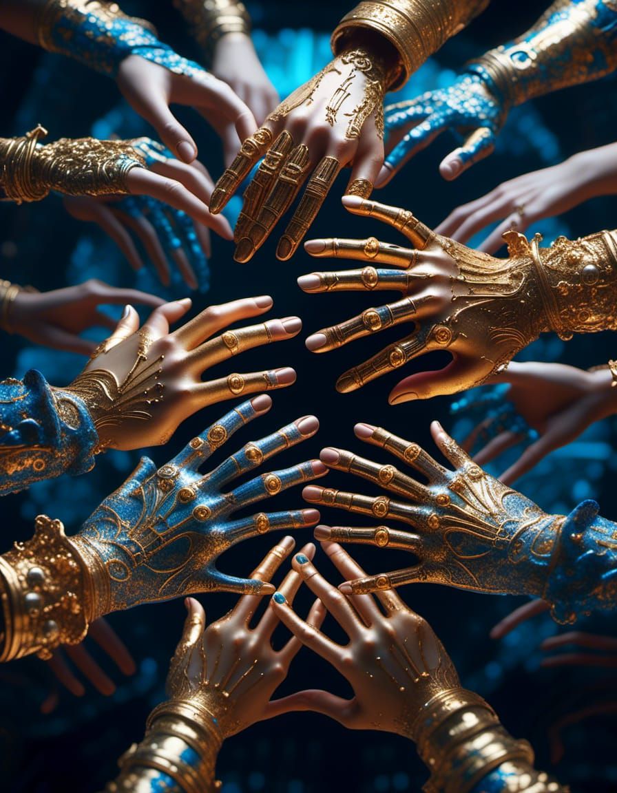 Hyperdetailed Hands with Dynamic Lighting in Unreal Engine