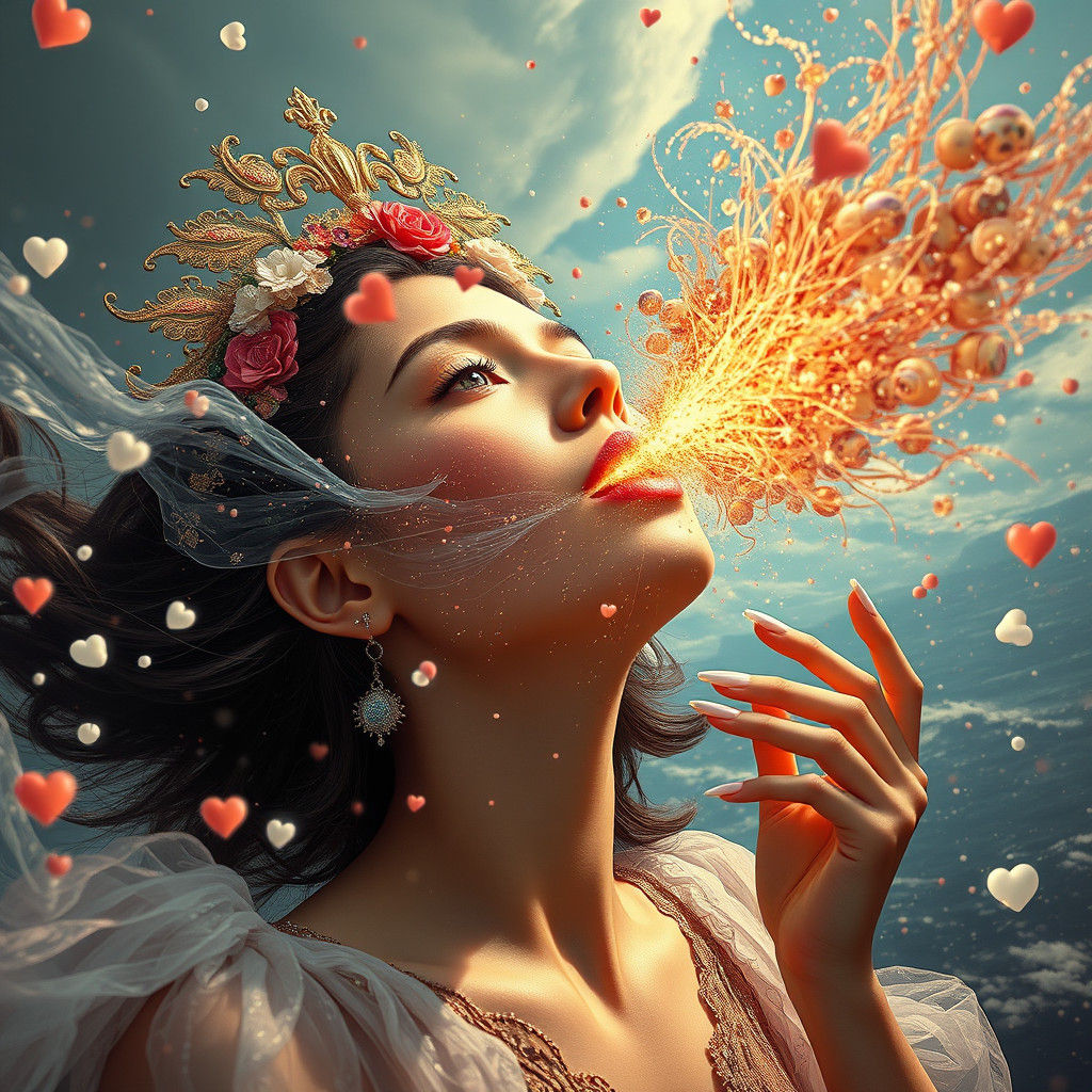 Breathing First Air: Warped Perspective in Rich Colors