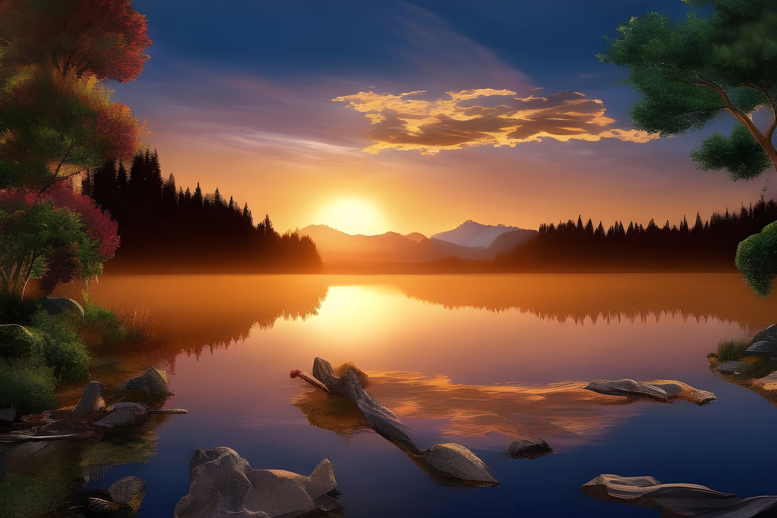 Dramatic Hyperrealistic Landscape Photography: Artstation Tr...