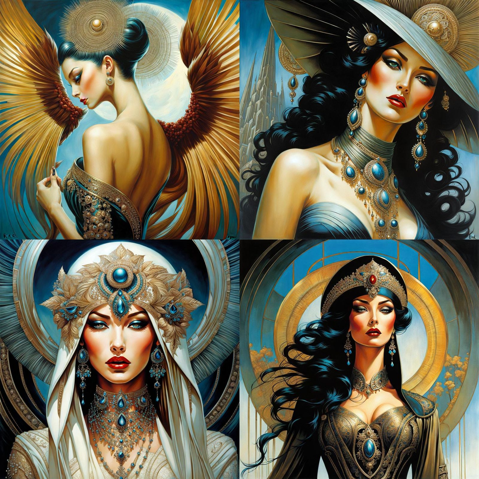 Surreal Art in Style of Karol Bak