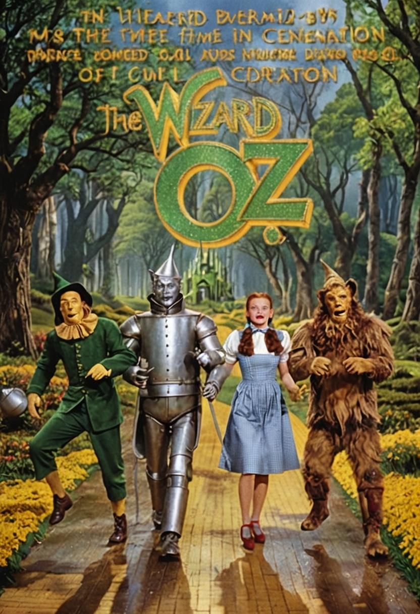 The Wizard of Oz: Cinematic Film Still