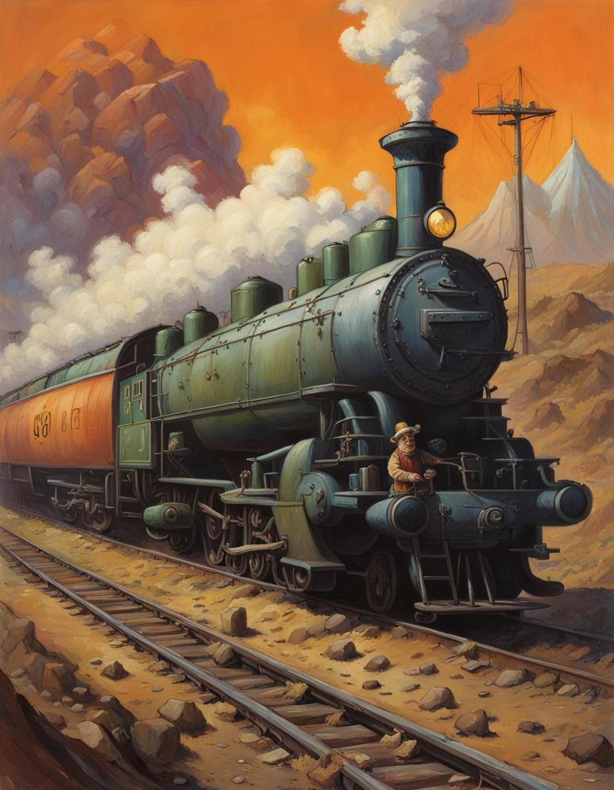 Edgar Buttercluck Book Cover in Oil Painting Style