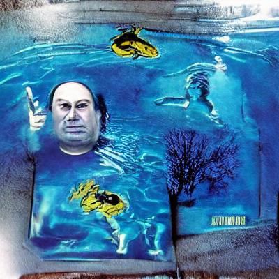 Tony Soprano Nevermind Album Cover Reimagined