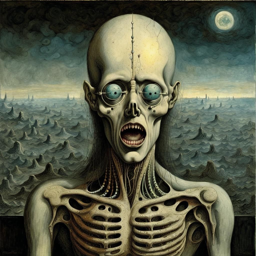 Surreal Cosmic Horror: An Existential Nightmare