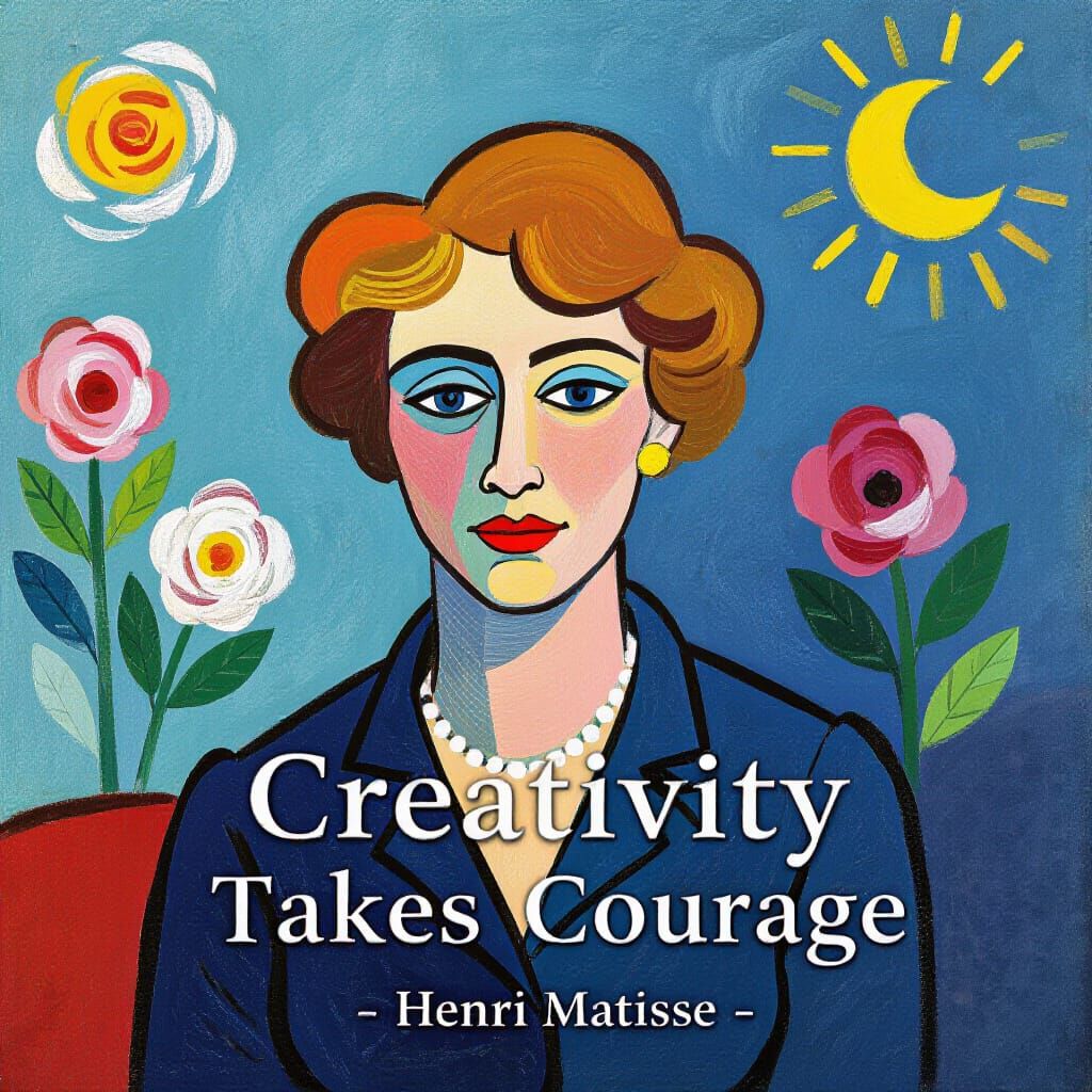 Matisse Inspired Masterpiece of Beauty and Courage