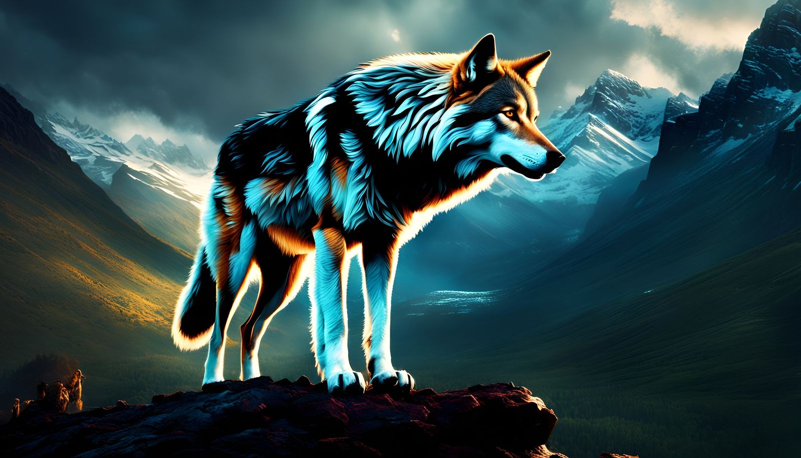 Wolf Alpha, Epic scene