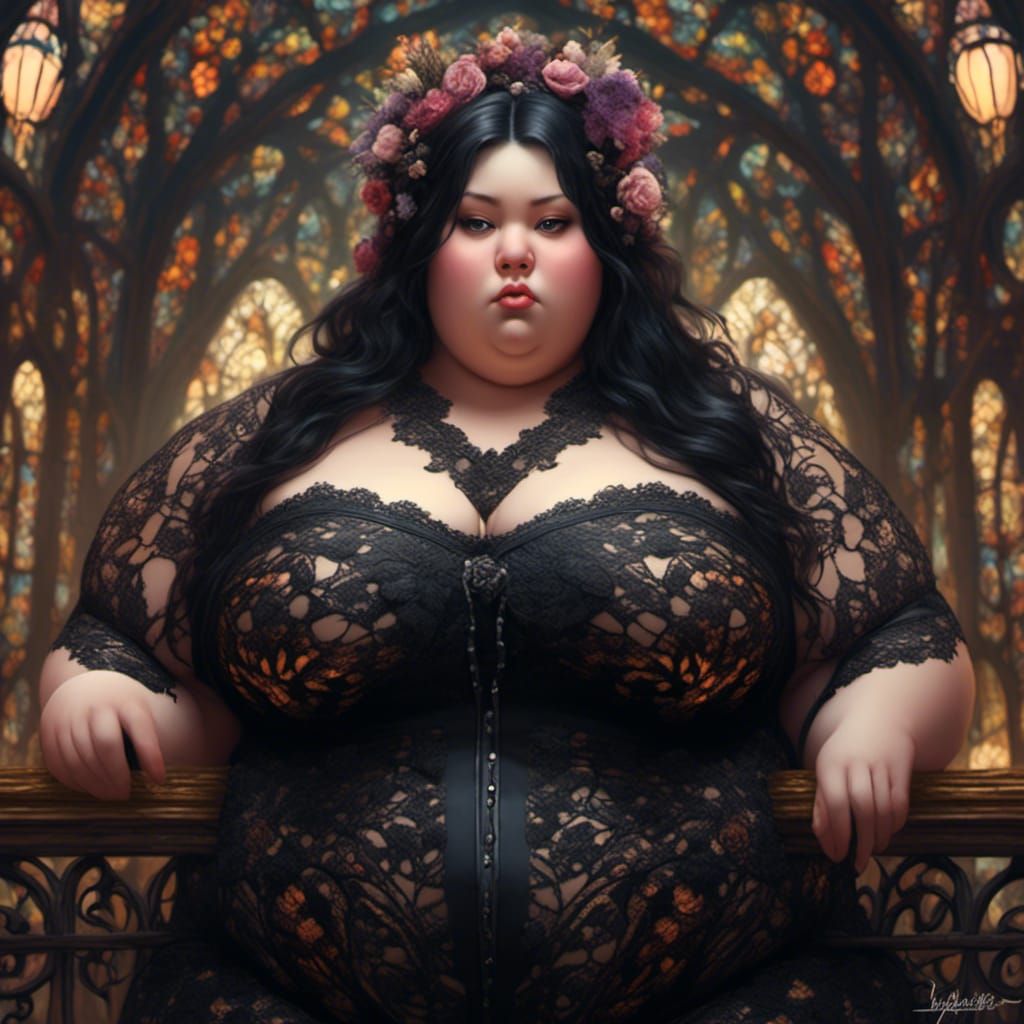 bbw curvi fantasy gothic