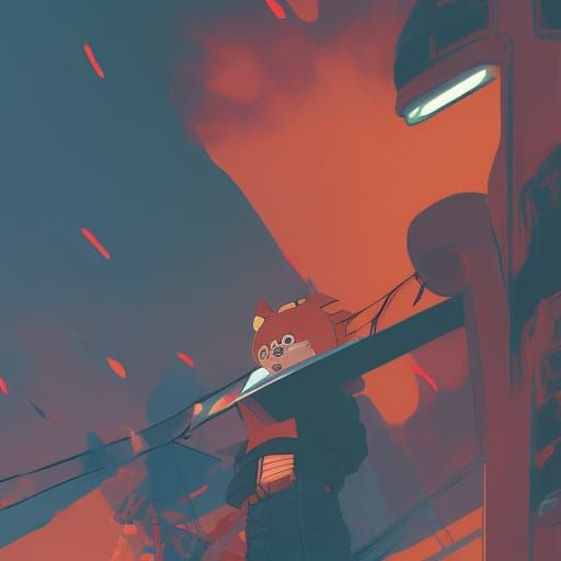 Edgar Eduardo Gonçalves in Ghibli Style