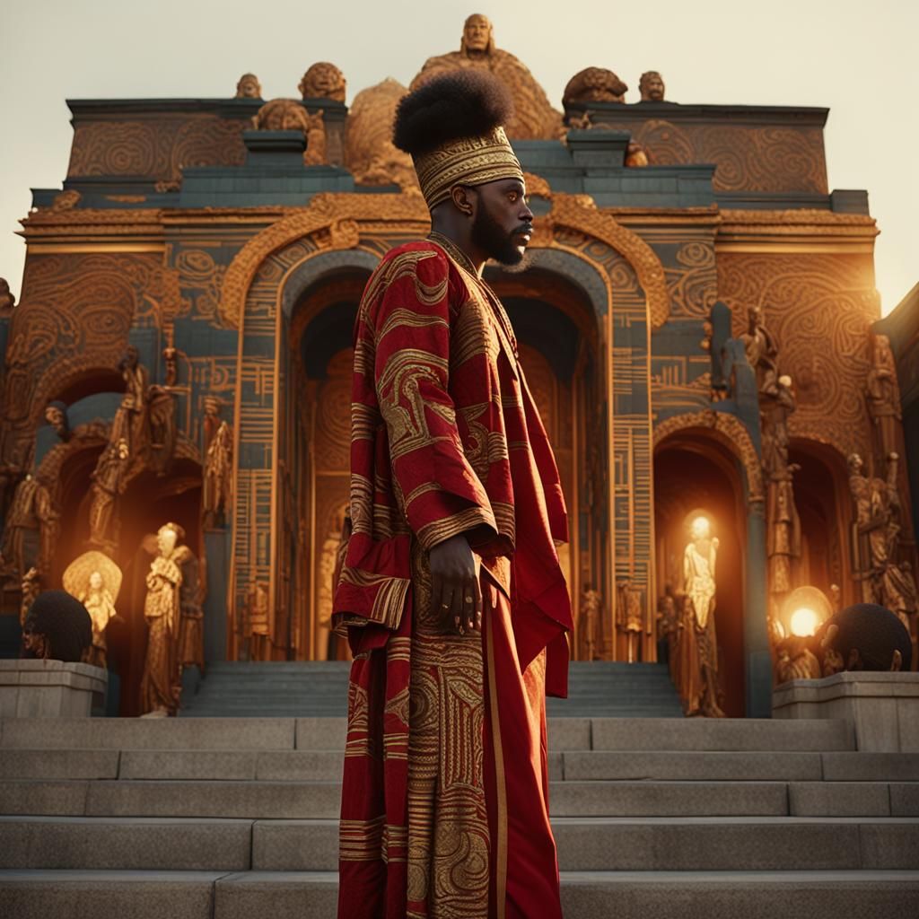 African American Gods in Atlanta: Cinematic Still