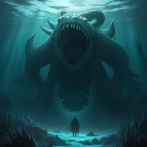 Jormungandr Awakens: Underwater Horror Photography