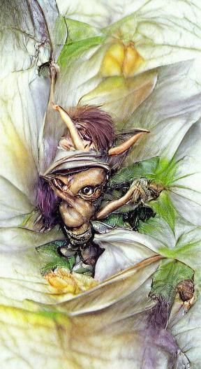 Goblins' Secret Garden: A Storybook Illustration