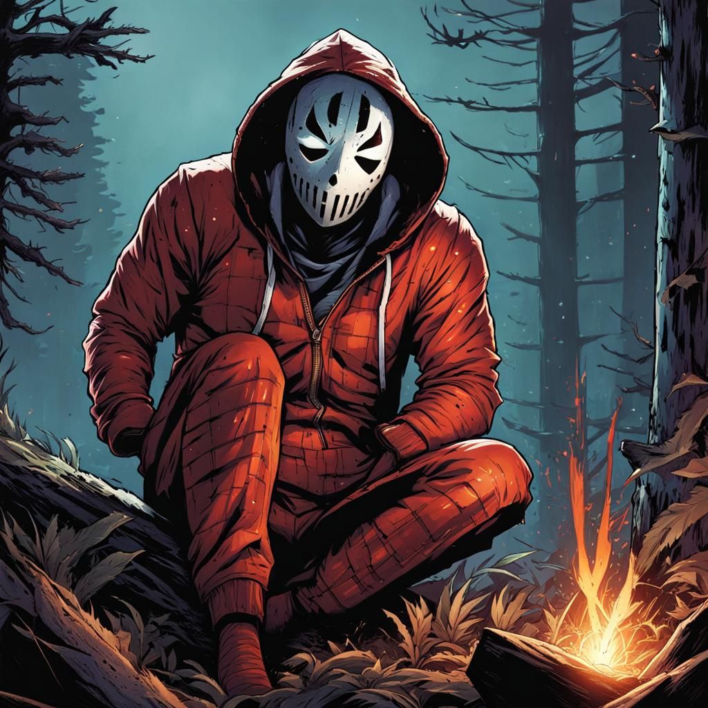 Adam Francis in Onesie, Comic Book Art