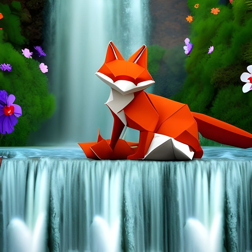 Origami Fox ii
