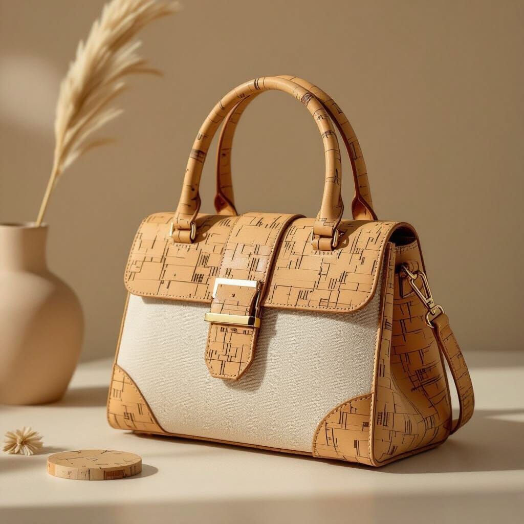 Limited Edition Modern Natural Handbag for Women