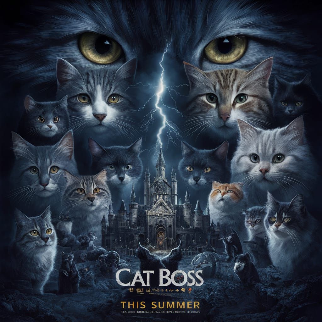 Epic Movie Poster: Cat Boss Coming This Summer